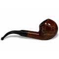 Cachimbo Montana Curvo (Aceita Filtro 9mm) Piteira Resina -  EV RES NAT